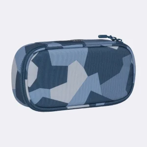 Ovalt pennal Sport, Blue Camo