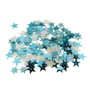 Palietter, stjerner, mix, 10-40g